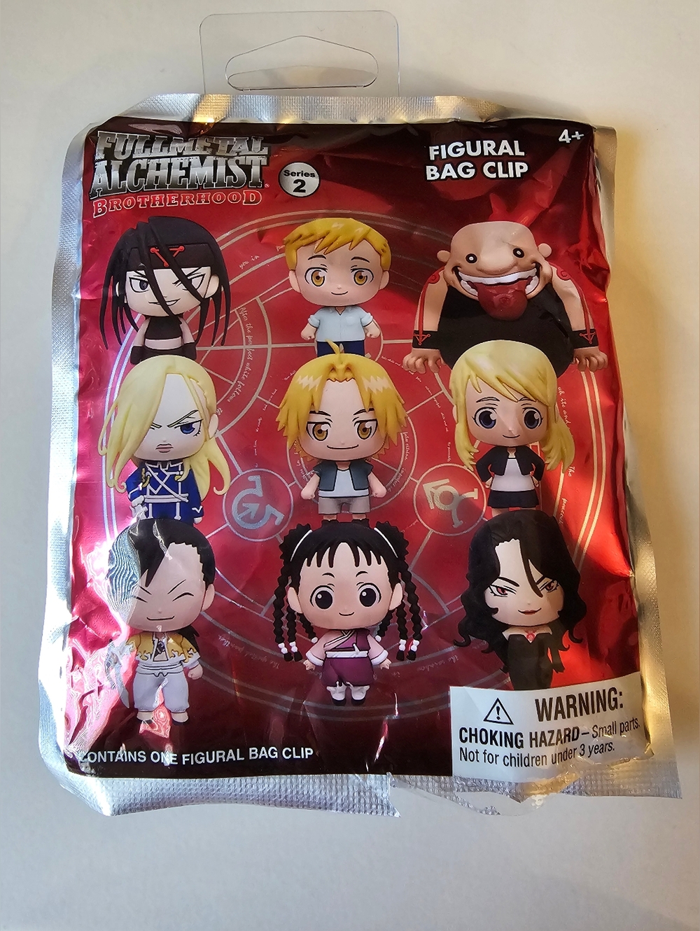 Fullmetal Alchemist Brotherhood Figural Bag Clip